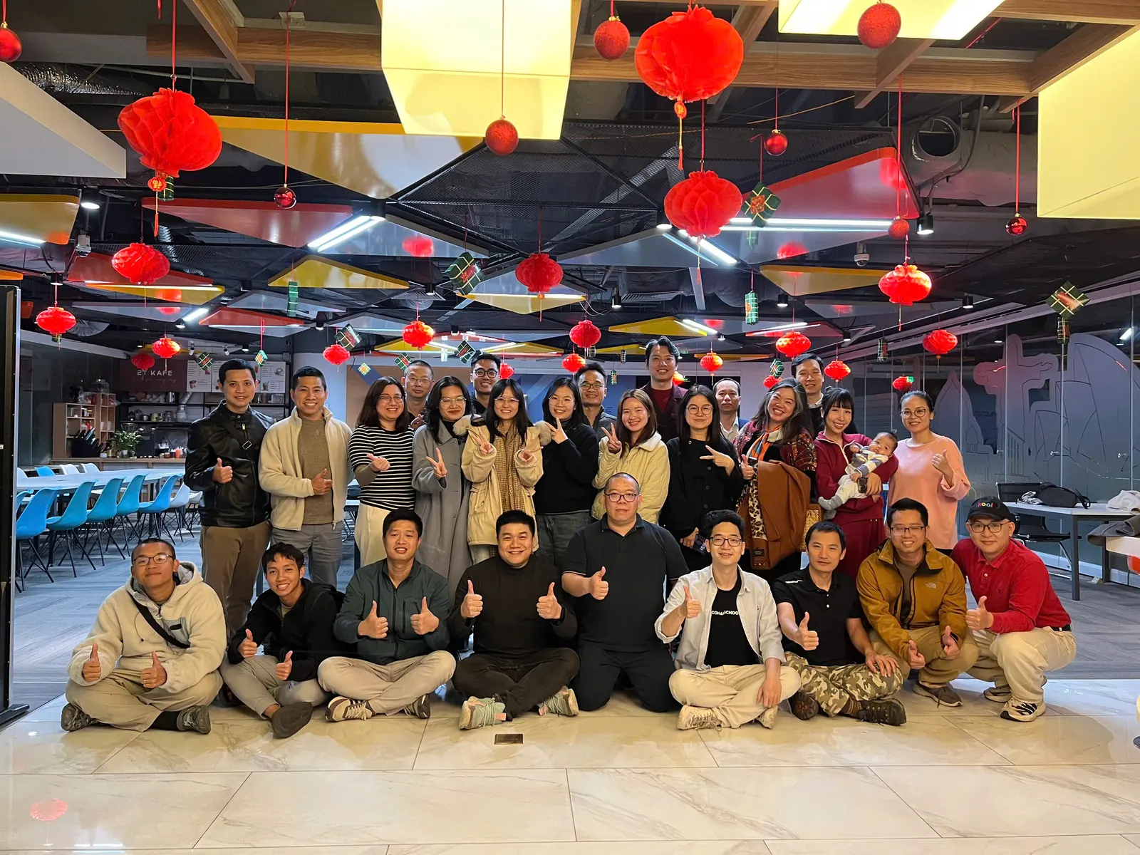 Cộng đồng học viên. Một buổi gặp mặt của anh em đã học cùng tui.