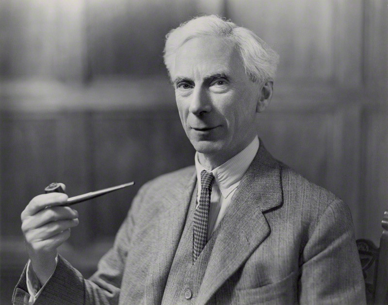 Bertrand Russell trong một ảnh chân dung.