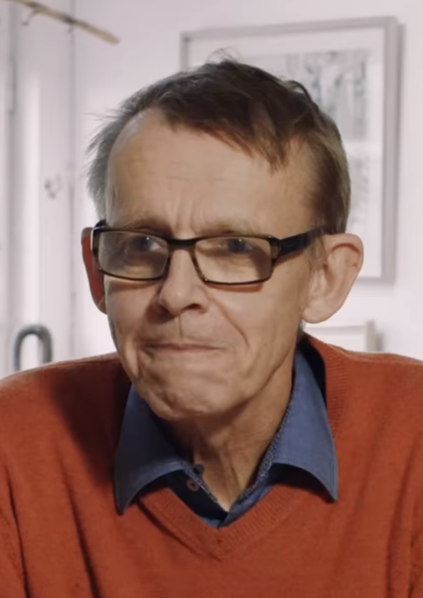Chân dung Hans Rosling trong năm 2016.